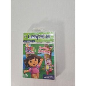 NIP LeapFrog Leapster Dora the Explorer Camping‎ Adventure Learning Game
